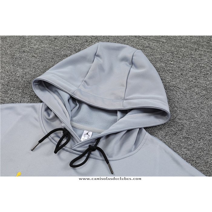 Fato de Treino Hoodie
 Paris Saint-Germain Jordan 2023 Crianca
 Cinza

